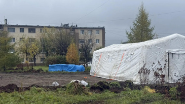 В ВИЛЮЧИНСКЕ ПРОДОЛЖАЮТСЯ РАБОТЫ ПО УСТАНОВКЕ МЕМОРИАЛЬНОГО КОМПЛЕКСА УЧАСТНИКАМ СВО